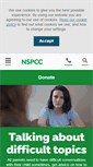 Mobile Screenshot of nspcc.org.uk